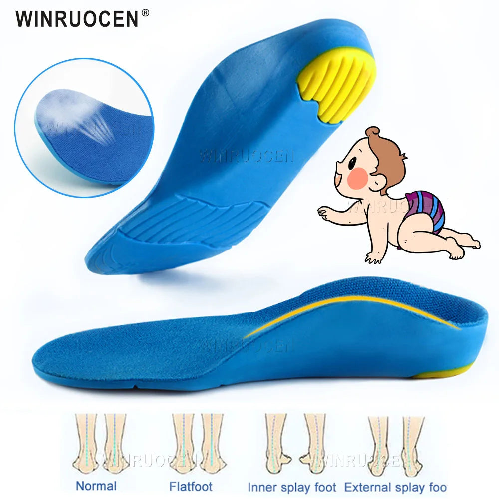 Doctor Recommends Children'S Insoles O/X Leg Foot Valgus Arch Support Orthosis Flat Foot Correction Insole Foot Care