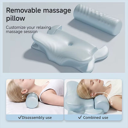 Butterfly-Shaped Cervical Memory Foam Pillows Ergonomic Memory Foam Pillow Removable Multi-Functional Sleeping Traction Pillow