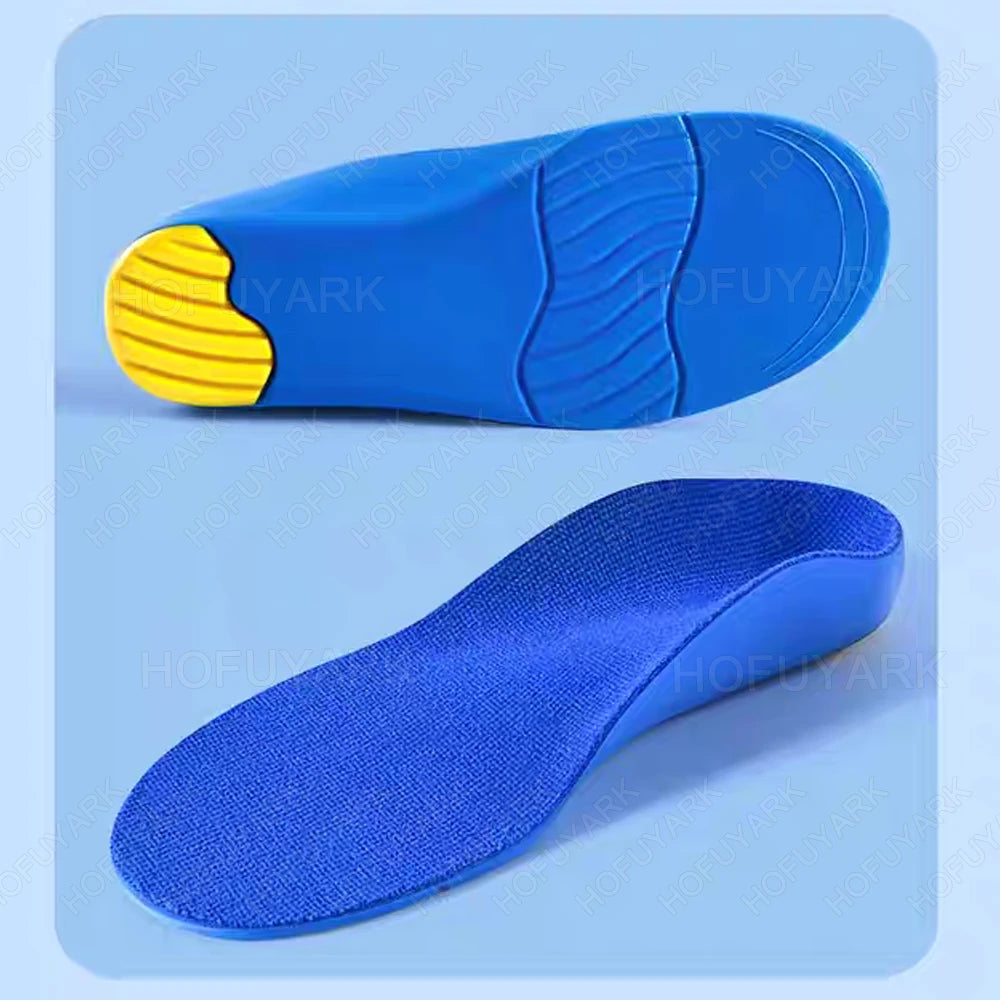 Arch Support Orthotic Insoles for Kids Flat Feet Plantar Fasciitis Foot Support Orthopedic Insoles for Children Shoes Inner Sole
