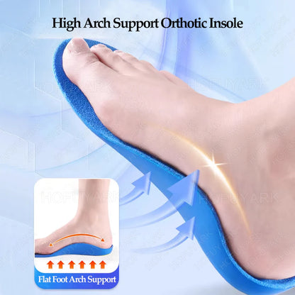 Arch Support Orthotic Insoles for Kids Flat Feet Plantar Fasciitis Foot Support Orthopedic Insoles for Children Shoes Inner Sole