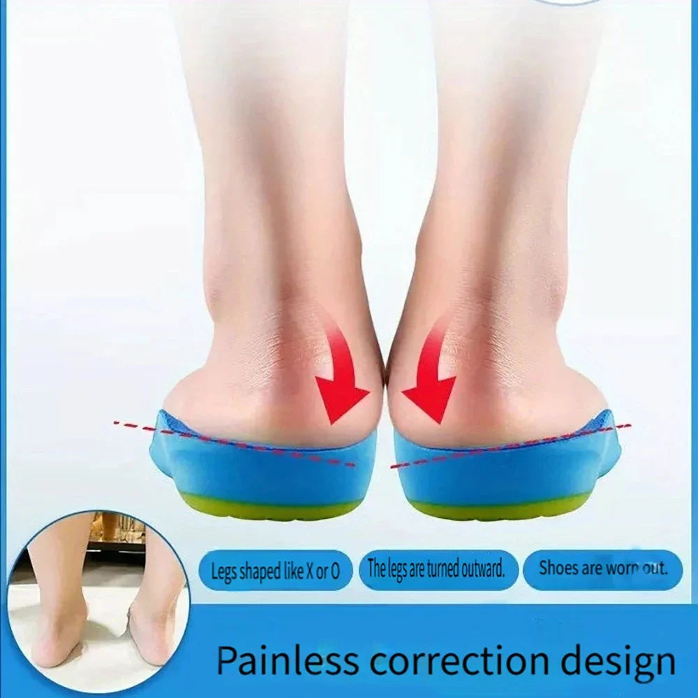 Kids Children Orthotics Insoles for Flat Feet Arch Support Correction Foot Care for Kid Orthopedic Insole Soles Shoes Inserts